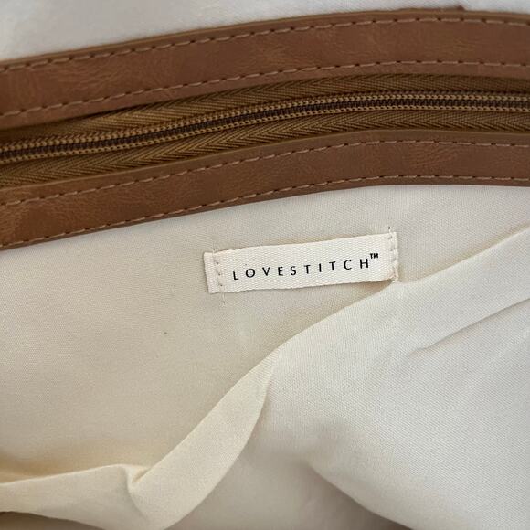 Lovestitch Straw Santa Fe Raffia Tribal Tasseled Bucket Crossbody Tote Bag New - Picture 9 of 12